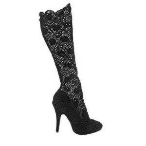 NEW Chinese Laundry Lace knee high boots